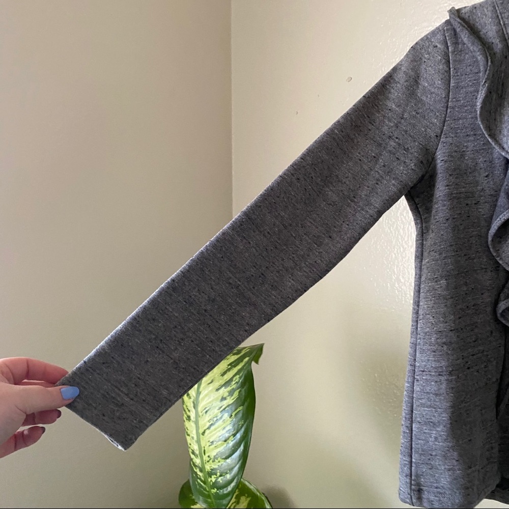 J Crew | Ruffle Trim Sweatshirt - Picture 6 of 8